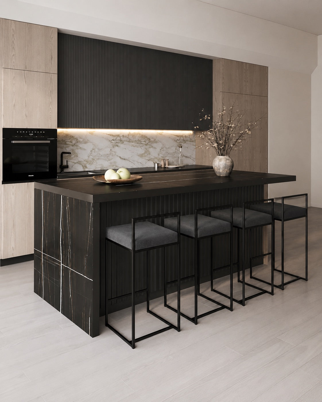 Steel Framed Bar Stools