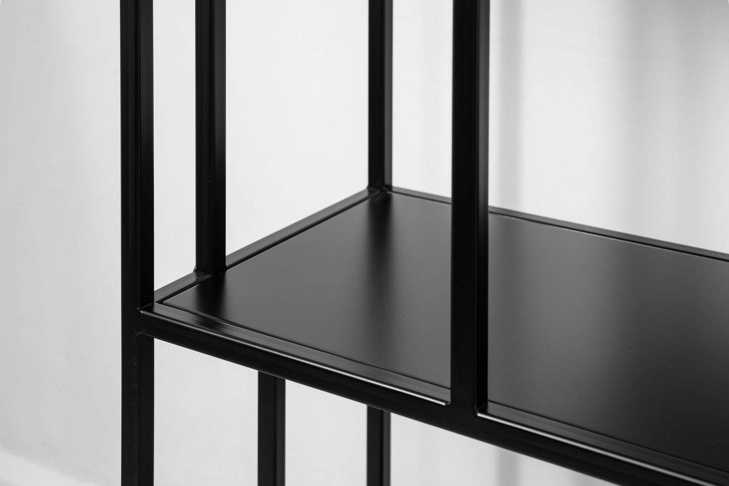Multifunctional Shelving Display Unit- RESS Furniture Ltd. Frame Close Up- Left