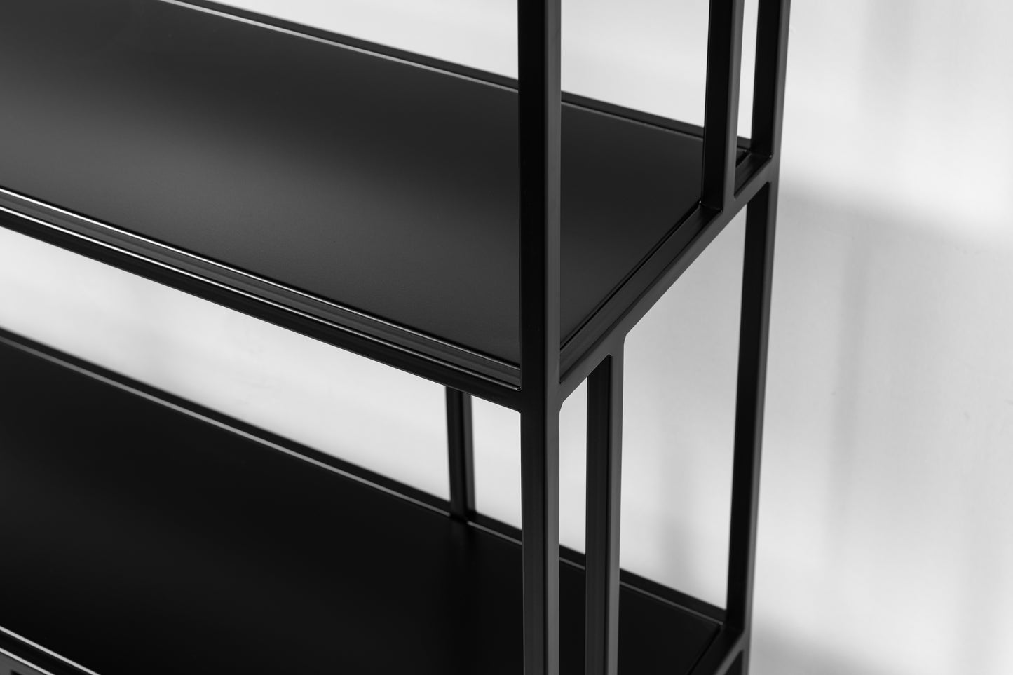 Multifunctional Shelving Display Unit- RESS Furniture Ltd. Frame Close Up- Right