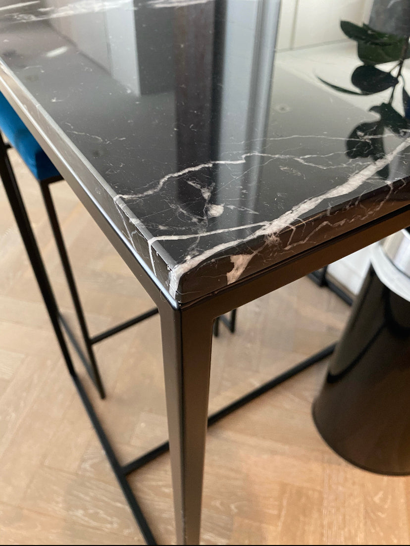 Nero Marquina Breakfast Bar - RESS Furniture Ltd