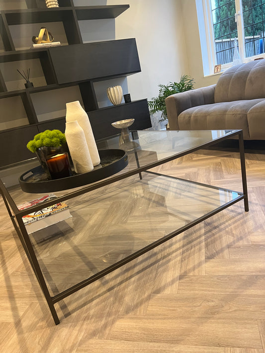 Square Glass Coffee Table