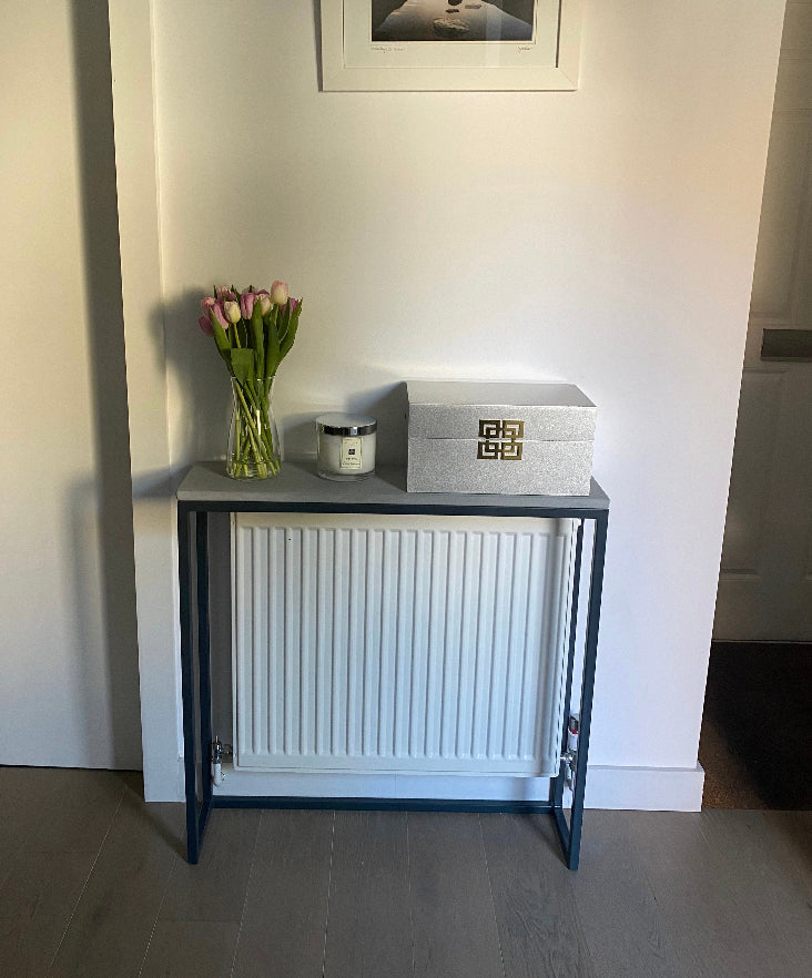 Brushed Concrete Console Table - RESS Furniture Ltd