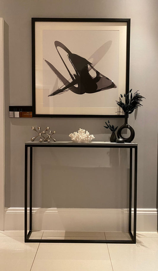 Brushed Concrete Console Table - RESS Furniture Ltd