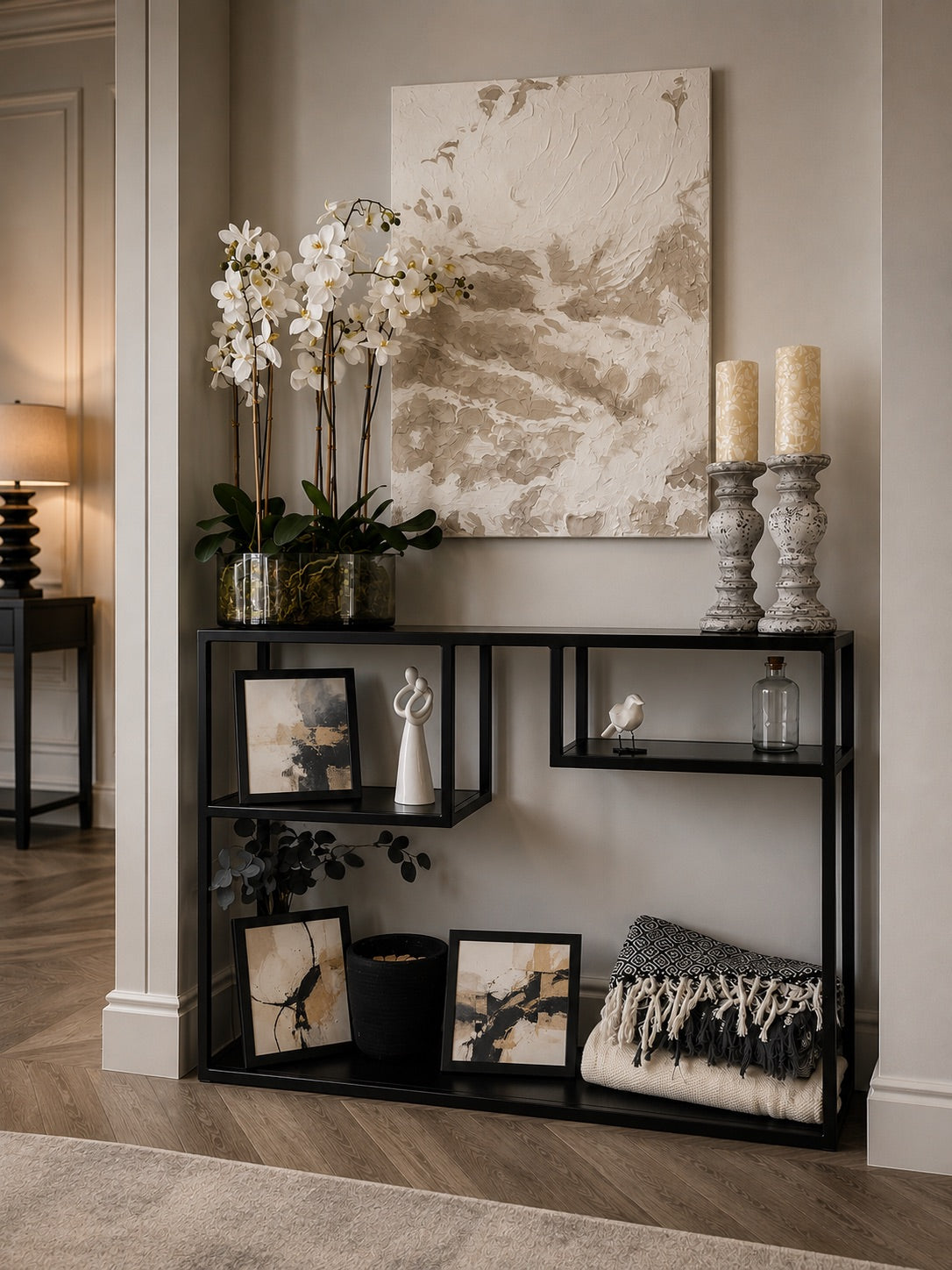 Tiered Console Tables