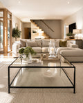Square Glass Coffee Table