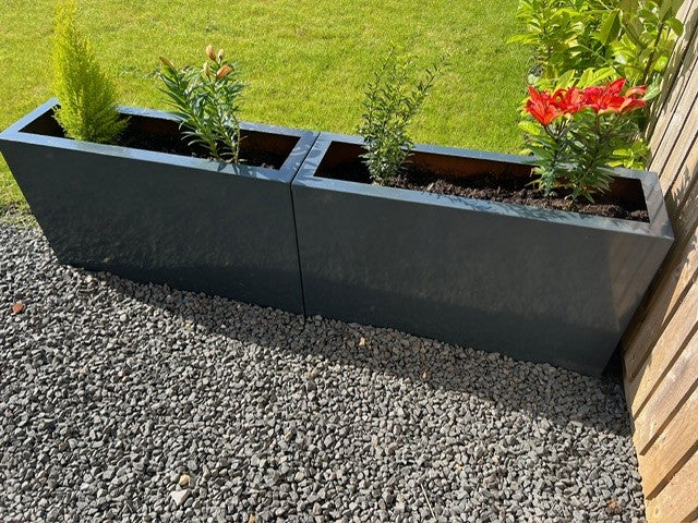 Mild Steel Trough Planters