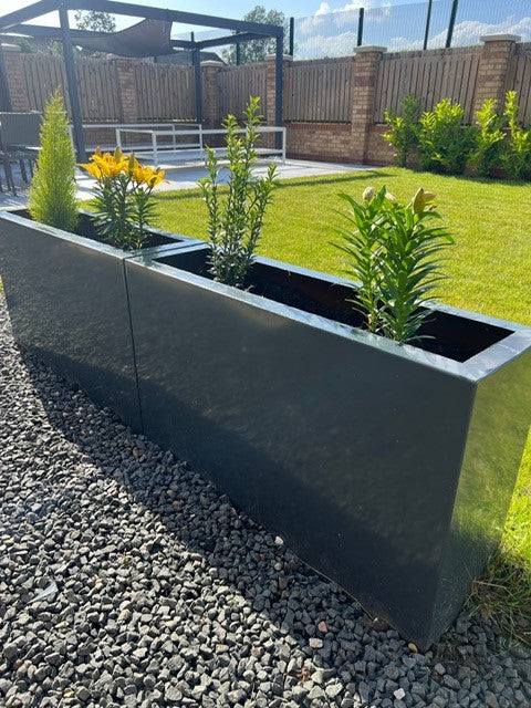 Mild Steel Trough Planters