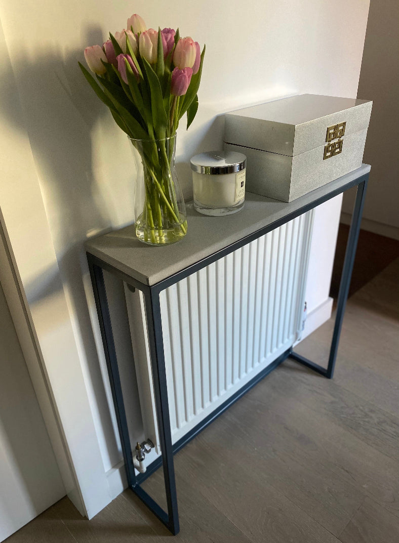 Brushed Concrete Console TableÂ  - RESS Furniture Ltd